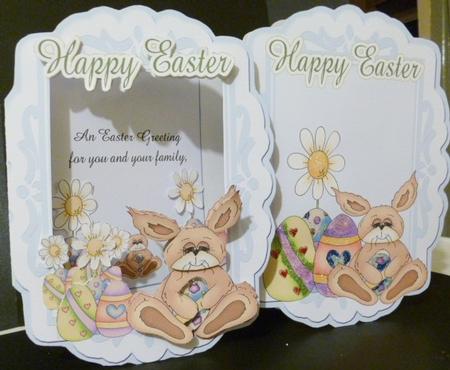 Photo Card Multi Option Easter 2 with 3D and Verse by Susan Powell-Barton