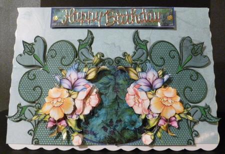 Floral Flourish by Susan Powell-Barton