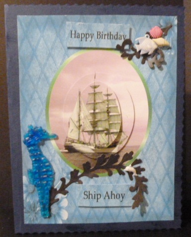 Ship Ahoy Blue by Susan Powell-Barton