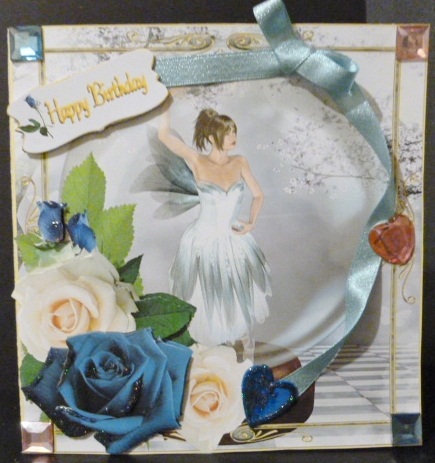 Blue Rose Ballerina by Susan Powell-Barton