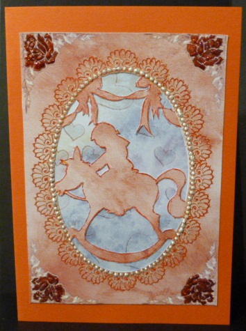 Hearts Background Sheet 2 by Susan Powell-Barton