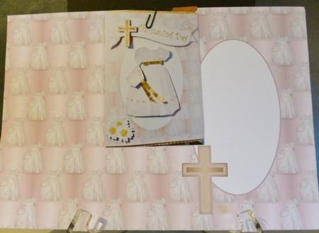 Insert for Girl Christening by Susan Powell-Barton
