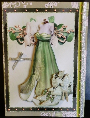Vintage Dress in Gorgeous Green by Susan Powell-Barton