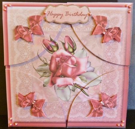 Pink Roses & Lace 2 by Susan Powell-Barton