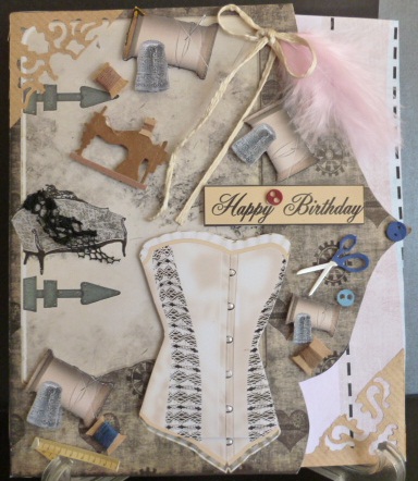 Female Birthday Card or Special Occasion by Susan Powell-Barton