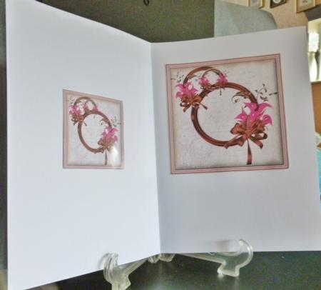 Calla Lily Insert - Pink Bronze by Susan Powell-Barton