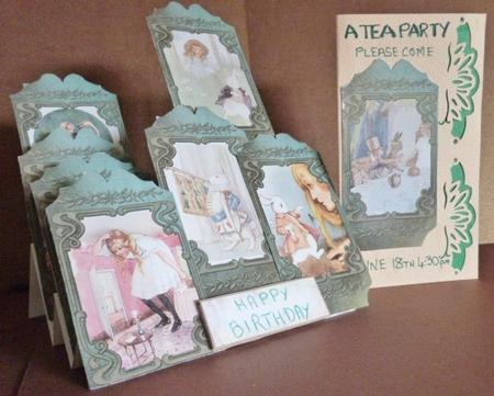 Wonderland 1 Tags by Susan Powell-Barton
