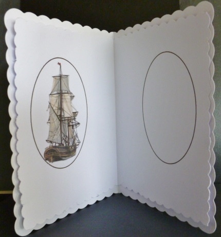 The Old Galleon Insert by Susan Powell-Barton