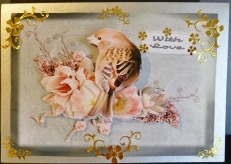 Bird and Blossoms Mini Kit by Susan Powell-Barton