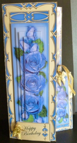 3D Offset Dl Just Roses Pyramage Mini Kit by Susan Powell-Barton