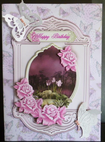 Female Birthday Card or Special Occasion by Susan Powell-Barton