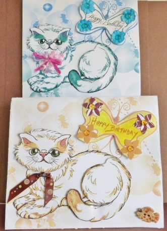 Cute Cat-my Happy Fluffy Friend-quick&shaker by Susan Powell-Barton