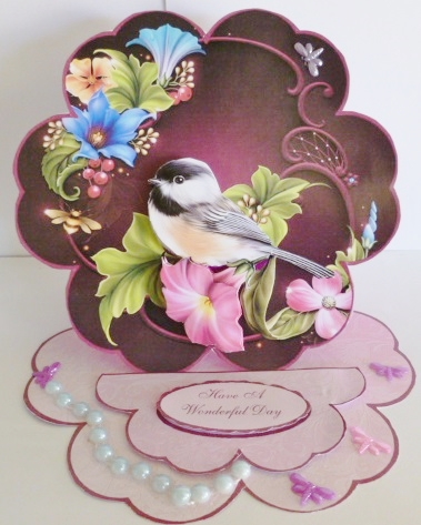 Wild Bird & Flowers Petal Easel Kit by Susan Powell-Barton