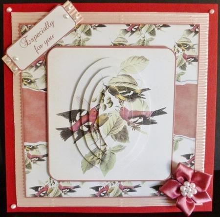 Vintage Painted Birds 8x8 Mini Kit by Susan Powell-Barton