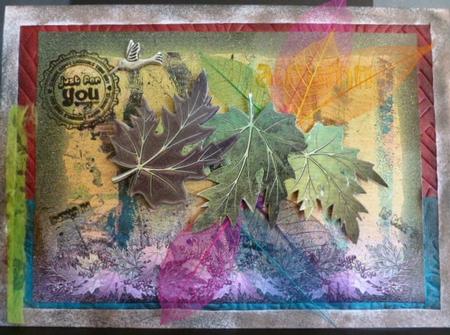 Flowers of Autumn, A5 Step by Step by Susan Powell-Barton