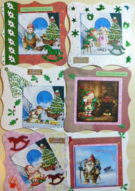 Christmas Toppers 7 by Susan Powell-Barton