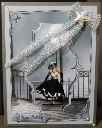 1950's Style Grace on the Boardwalk Pyramid Layers by Susan Powell-Barton