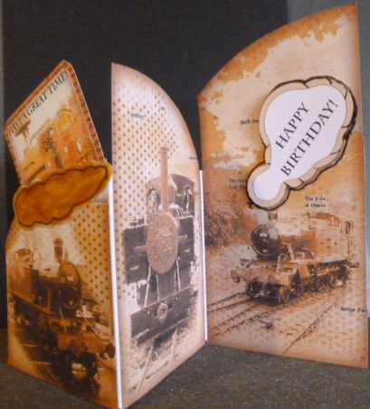 Holiday-train Trip by Susan Powell-Barton