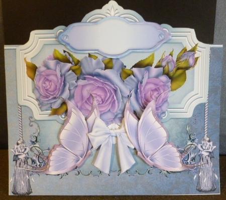 Blue Rose Overlapper Kit by Susan Powell-Barton