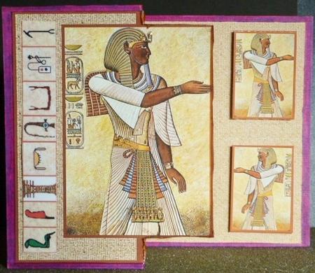 Egyptian Fold Back by Susan Powell-Barton