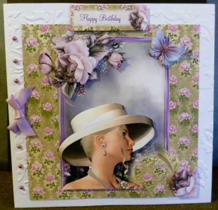 Beauty in a Rose Frame by Susan Powell-Barton