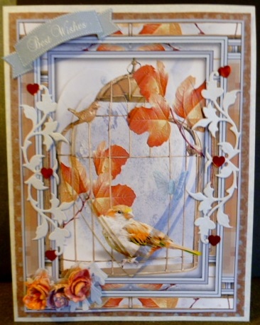Bird and Leaves by Susan Powell-Barton