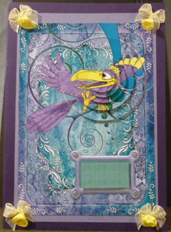 Wee Ones, Toucan A5 Pyramid Card by Susan Powell-Barton