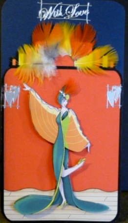 Roaring Twenties Art Deco Lady 1920's by Susan Powell-Barton