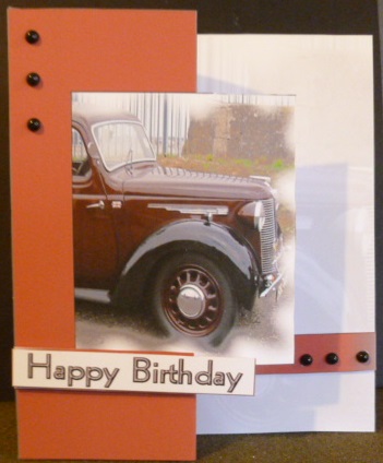 Vintage Car Foldback by Susan Powell-Barton