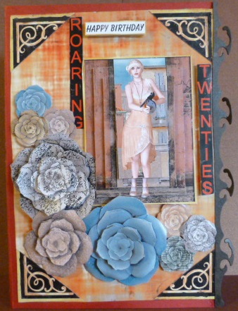 Vintage Style Roses by Susan Powell-Barton