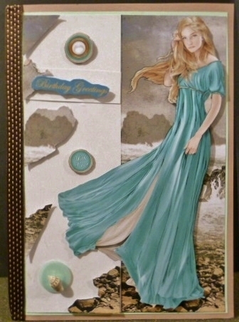 Lady Guinevere Mini Kit (aqua) by Susan Powell-Barton