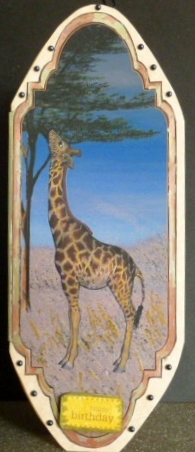 Giraffe Topper Set 1 by Susan Powell-Barton