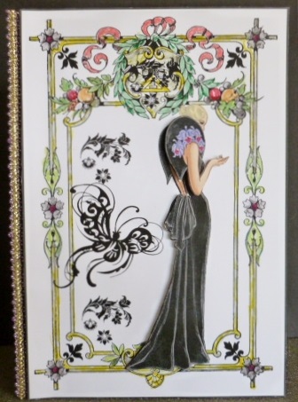 Framed Lady 1 by Susan Powell-Barton