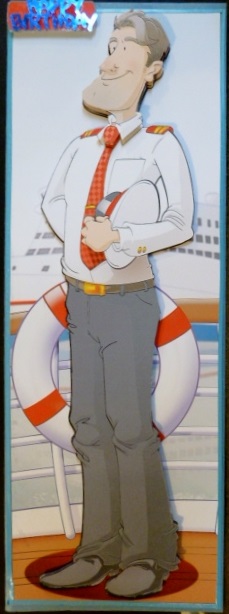 Ferry Crew Dude Large Dl by Susan Powell-Barton
