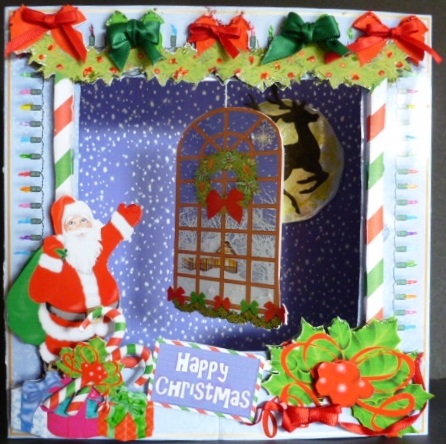 Open Box 3D Card Kit - Window in the Sky by Susan Powell-Barton