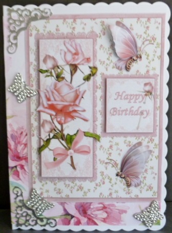 Sublime Roses and Butterflies Mini Kit by Susan Powell-Barton
