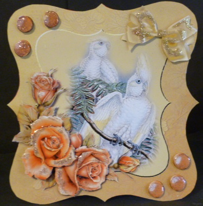 Birds Bracket Card Mini Kit by Susan Powell-Barton