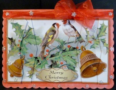Vintage Christmas Birds Stacker by Susan Powell-Barton
