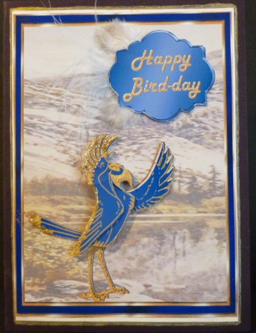 Soar Like an Eagle - Happy Bird-day by Susan Powell-Barton