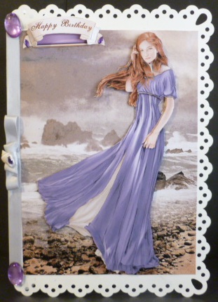 Lady Guinevere (purple) by Susan Powell-Barton