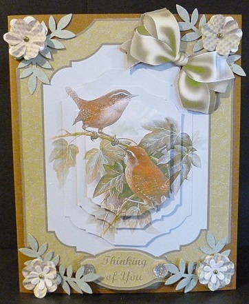 Bird Card Front (2) by Susan Powell-Barton