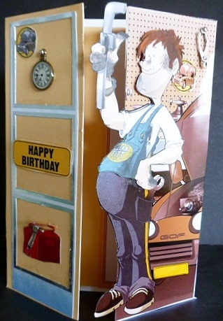 Mechanic Dude Edge Dl Mini Kit by Susan Powell-Barton