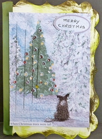 When Christmas Trees Were Tall -  Pyramage by Susan Powell-Barton