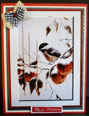 Pyramide Christmas Bird by Susan Powell-Barton