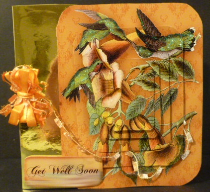 Vintage Birds 13.2, Hummingbirds by Susan Powell-Barton