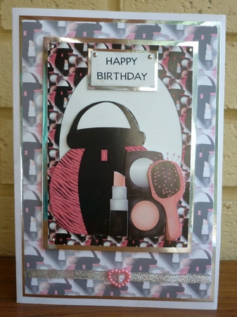 Female Birthday Backing Sheet by Susan Skipper