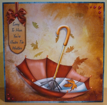 Under the Weather Mega Decoupage 8x8 Mini Kit by Susan Skipper