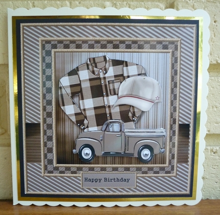Male Cards New Designs 7x7  by Susan Skipper