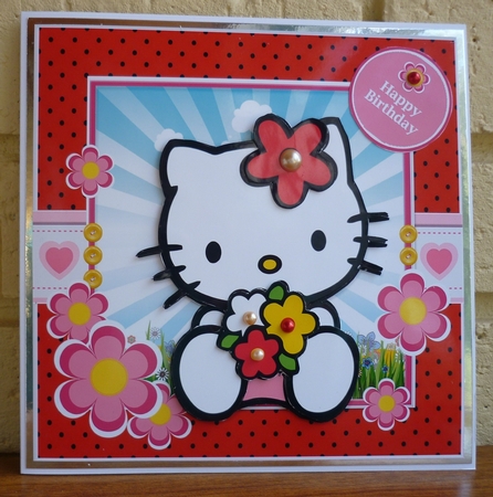 Sweet Kitty Card by Susan Skipper