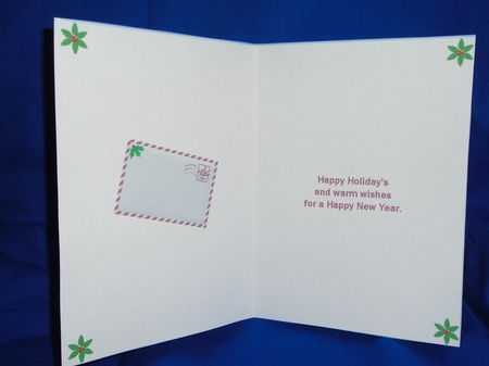 Sending a Christmas Card Insert 2 by Susan Smith